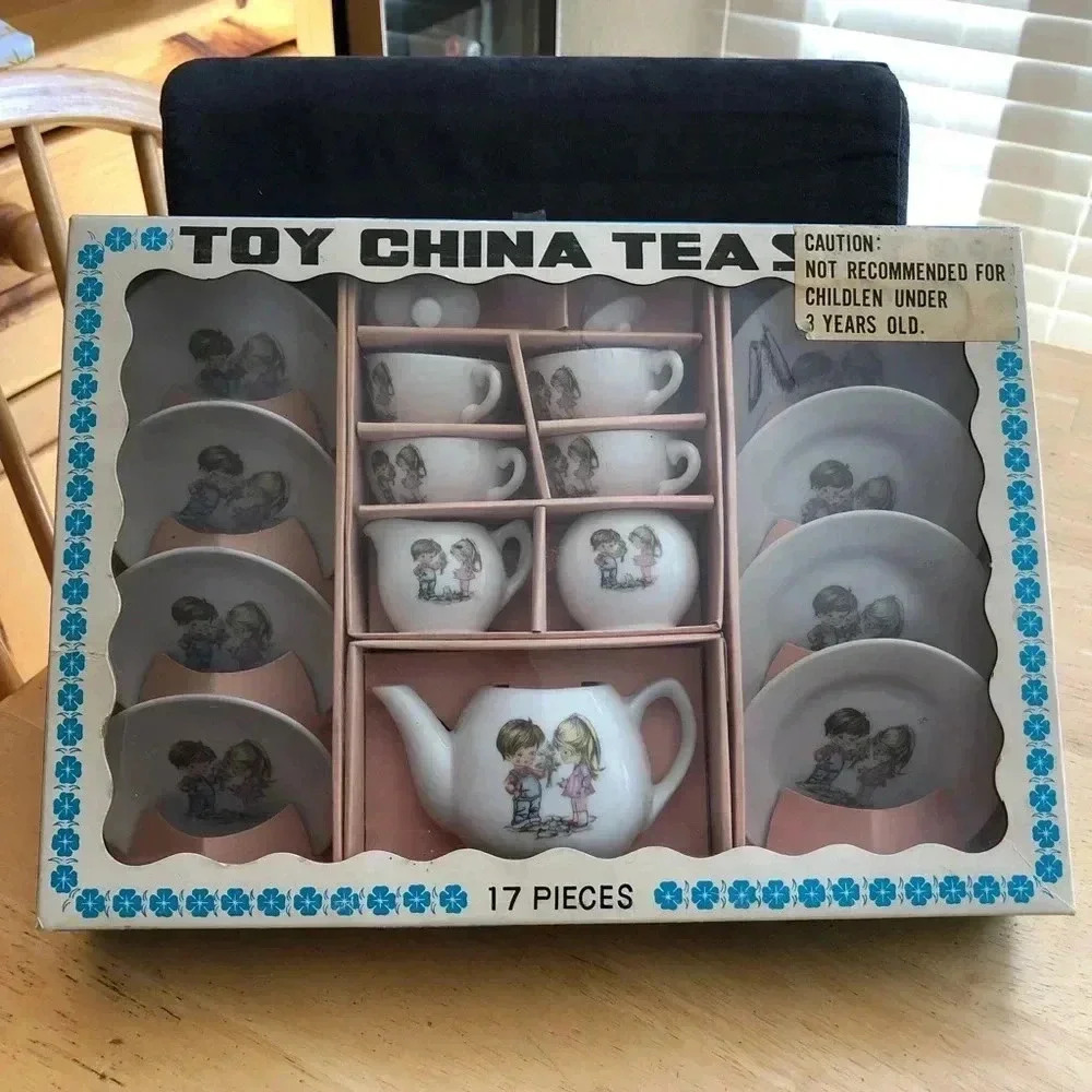 Vintage Toy Tea Set 1970’s